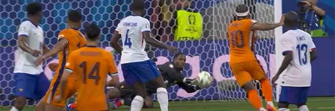 Mike Maignan e Bart Verbruggen aparecem entre defesas vistosas e de capacidade – França 0-0 Países Baixos (Euro’2024)