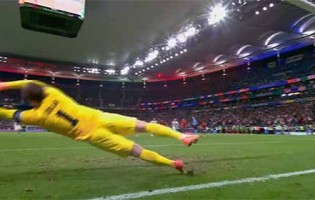 Jan Oblak defende penalti de Cristiano Ronaldo aos 105′ – Portugal 0-0 Eslovénia (Euro’2024)