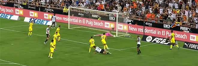 Diego Conde destaca-se em várias defesas – Valencia CF 1-1 Villarreal CF