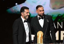 Gianluigi Donnarumma vence segundo Troféu Yashin na Bola de Ouro’2025