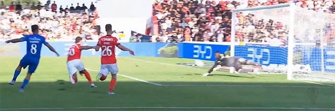 Samuel Soares destaca-se por diversas vezes – FC Alverca 1-2 SL Benfica