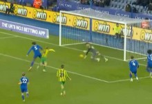 Jakub Stolarczyk nega sete remates e destaca-se no Leicester City 2-1 West Bromwich