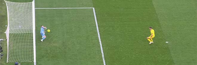 Odysseas Vlachodimos faz várias defesas e até defende penalti no último lance – Sevilla FC 1-1 Girona CF